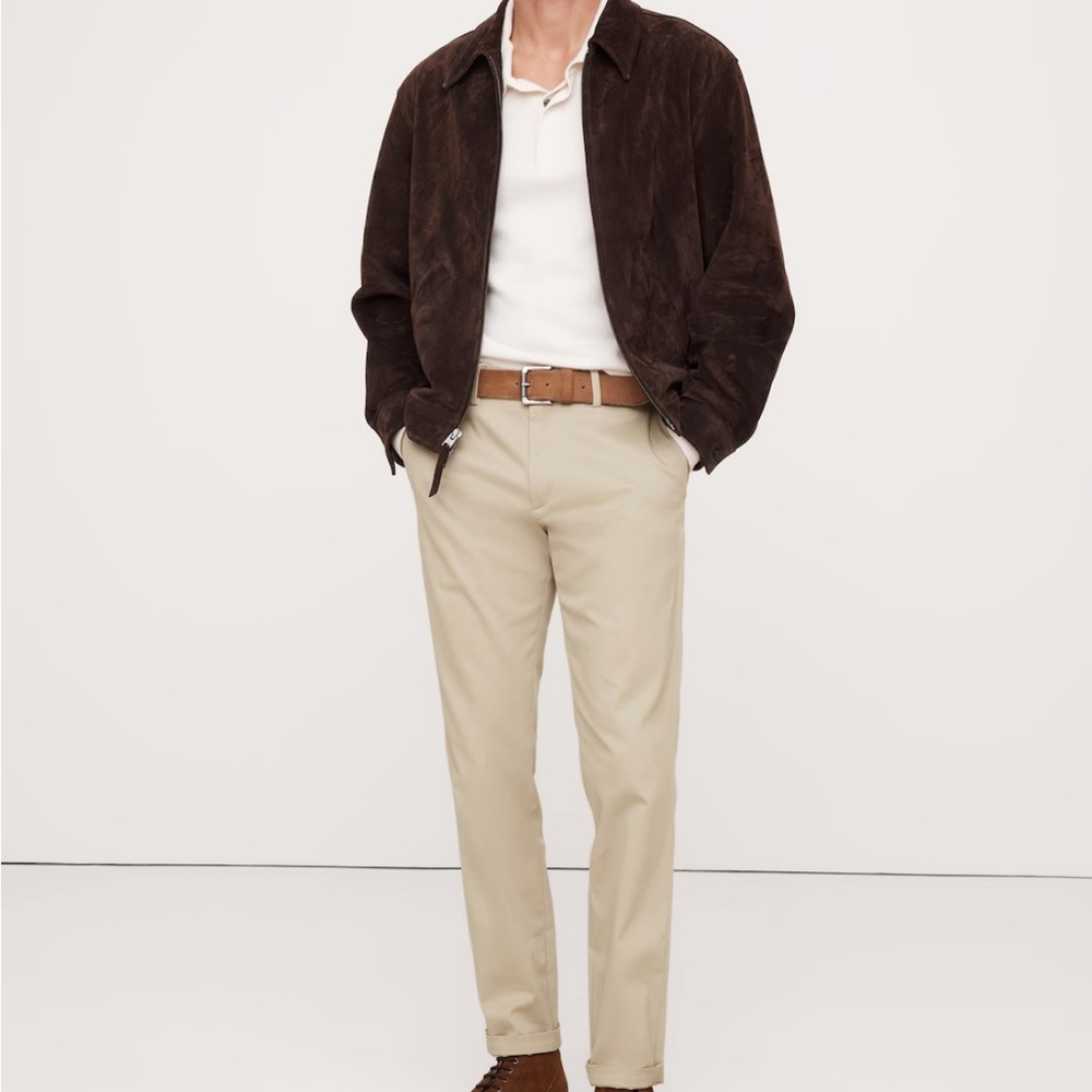 Banana Republic Skinny Rapid Movement Chinos Classic Cotton Blend